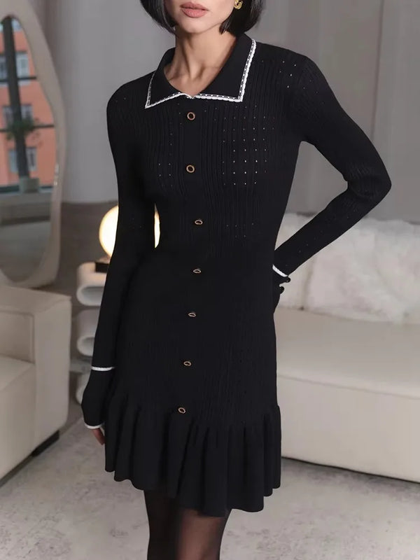 Long Sleeve Knit Dress