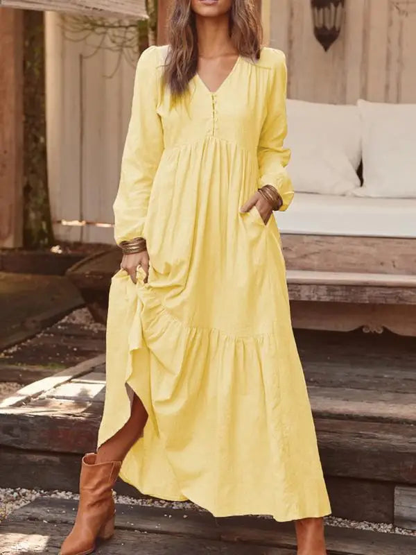 Long Sleeve Maxi Dresses