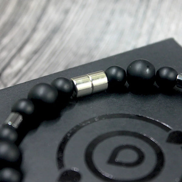 Men Black Pearl Necklace