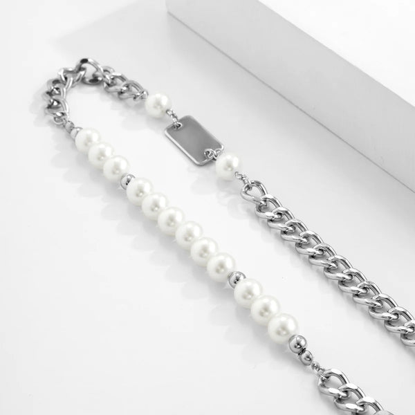 Men's Pearl Necklaces Trend