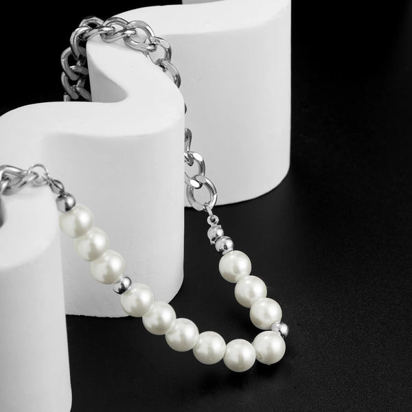 Men's Pearl Necklaces Trend