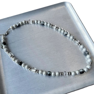 Mens Necklace Pearl