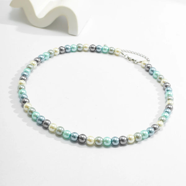 Mens Pearl Necklace Style