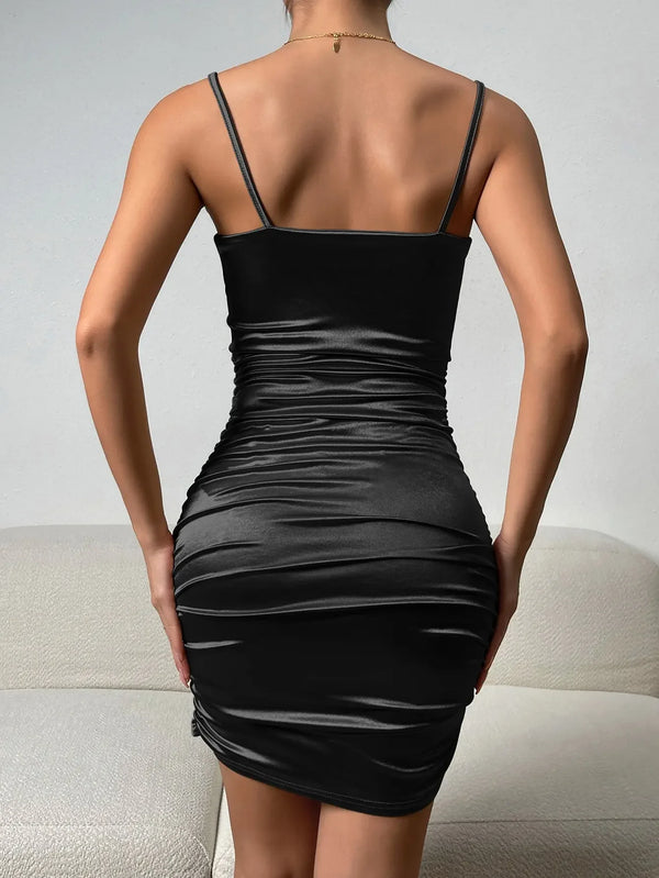 Mini Black Bodycon Dress