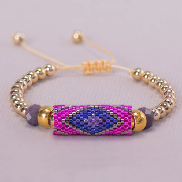 Multicolor Amulet Pearl Bracelets