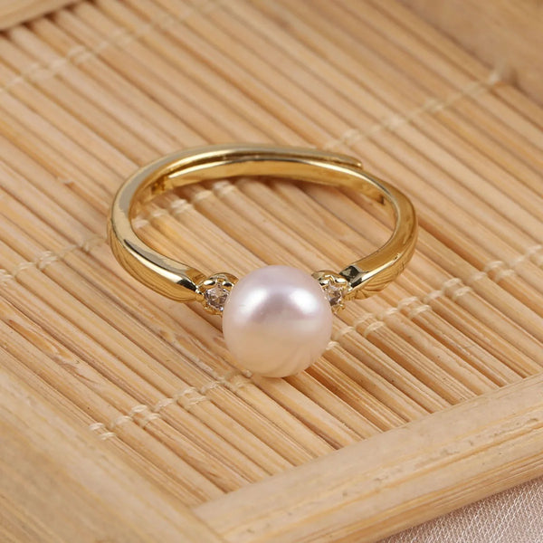 Pearl And Diamond Engagement Rings