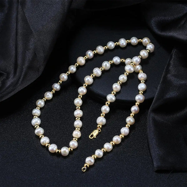 Pearl Chain Necklace for Men