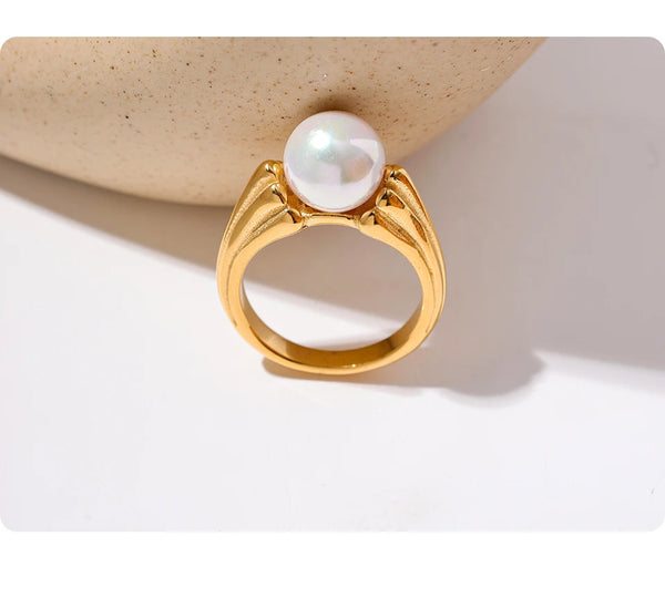 Pearl Cocktail Ring