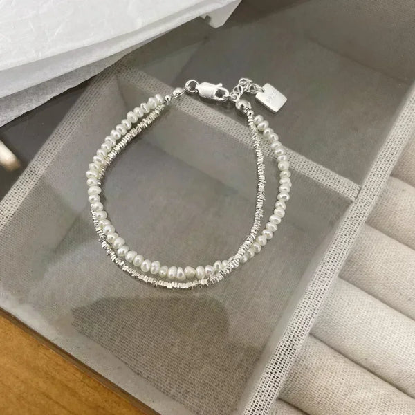 Pearl Double Strand Bracelet