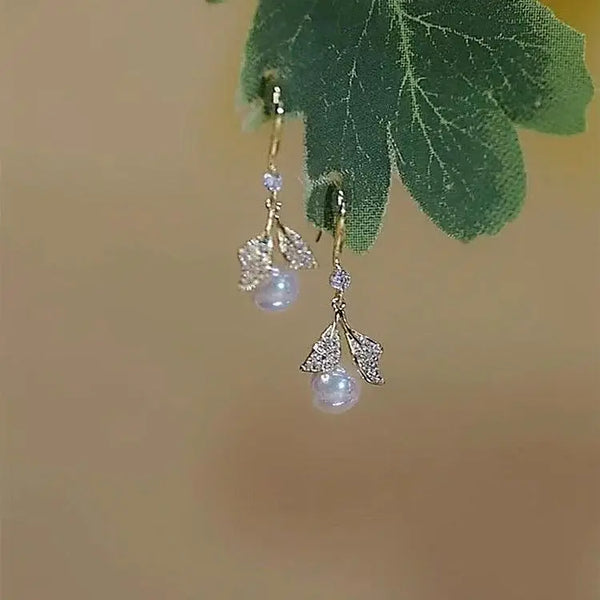 Pearl Drop Earrings For Wedding