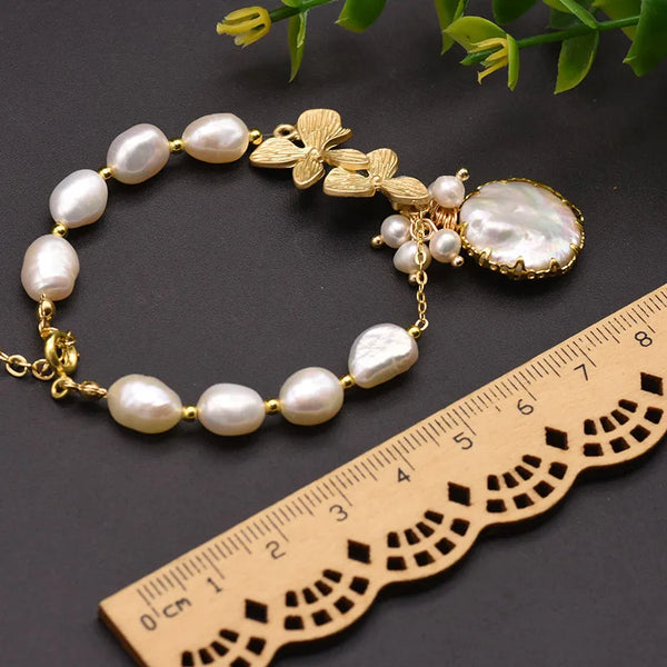 Pearl Flower Bracelet