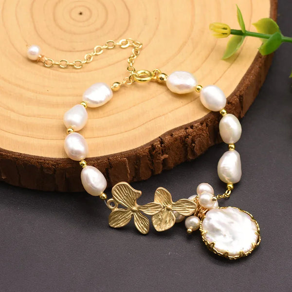 Pearl Flower Bracelet