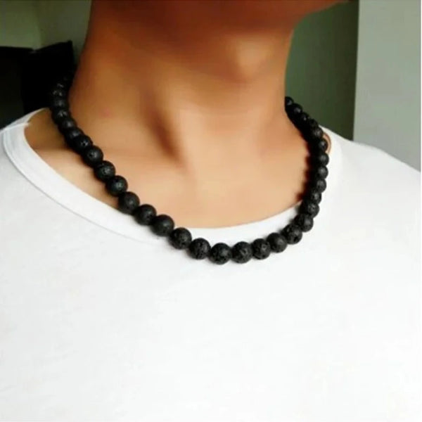 Pearl Men's Necklace Fashion