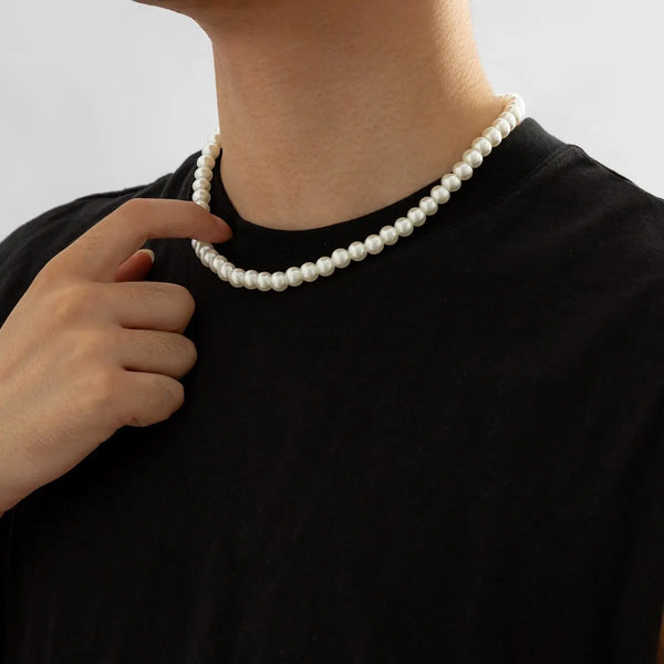 Pearl Necklaces For Men's