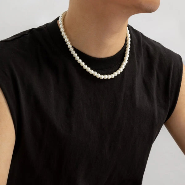 Pearl Necklaces For Men's