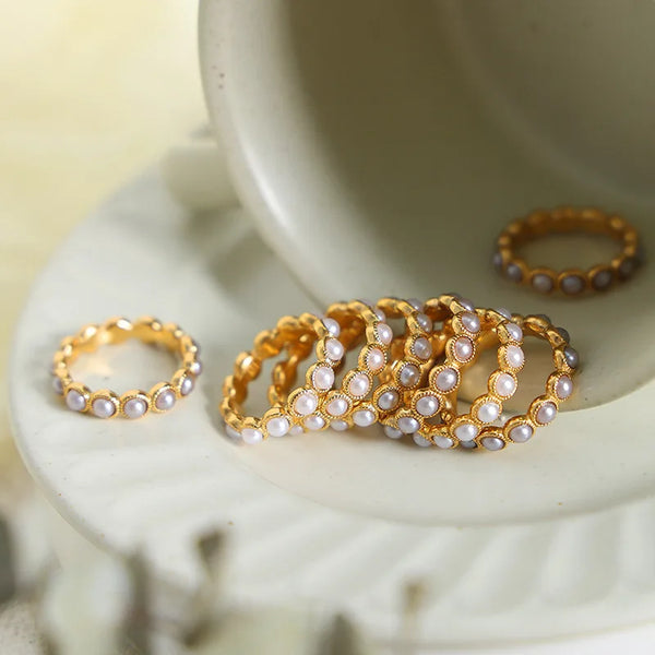 Pearl Rings