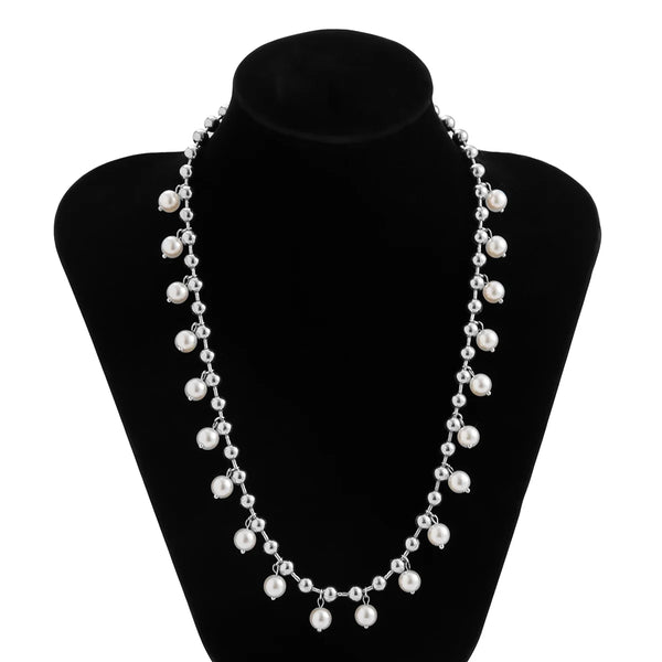 Pearls Necklace For Men's