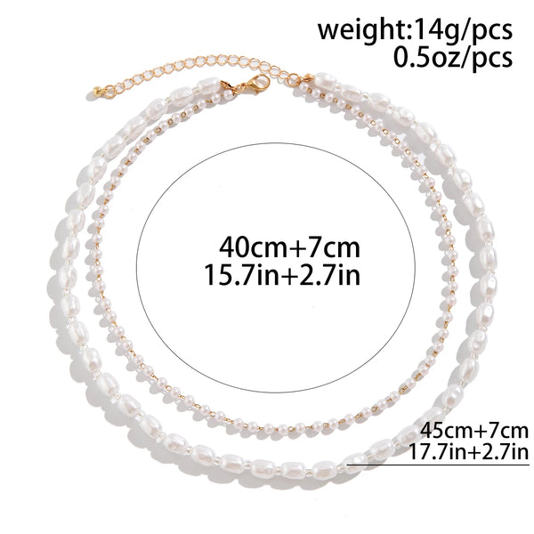 Pearls Necklace Mens