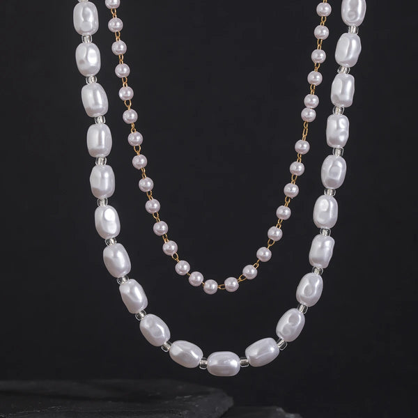 Pearls Necklace Mens