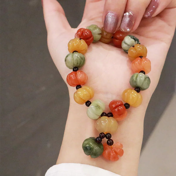 Pumpkin Pearl Bracelet