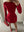 Red Mini Dress With Long Sleeves