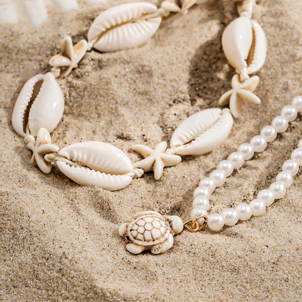 Shells Men's Pearl Necklaces