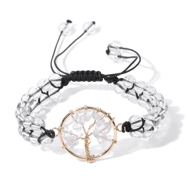 Tree Of Life Pearl Wrap Bracelet