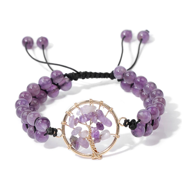 Tree Of Life Pearl Wrap Bracelet