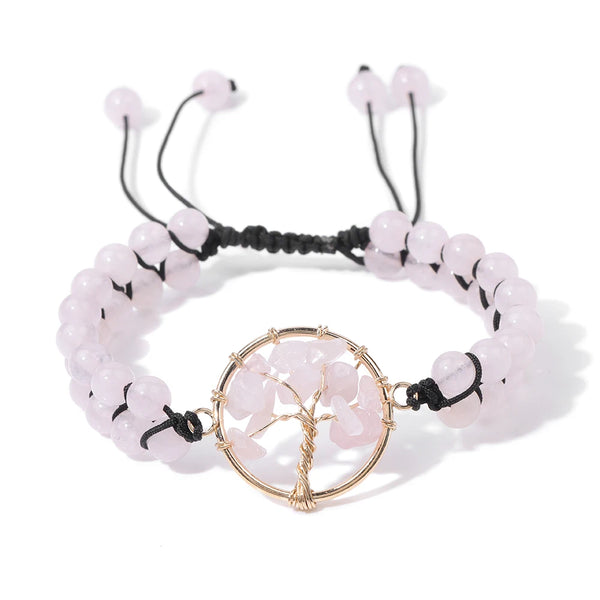 Tree Of Life Pearl Wrap Bracelet