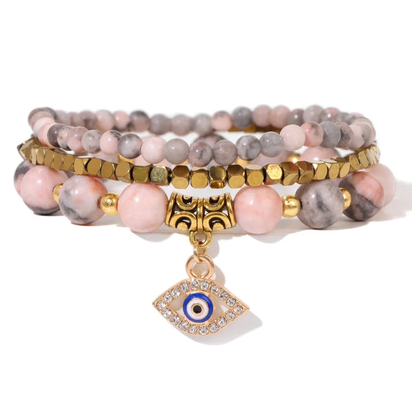 Triple Strand Pearl Bracelet