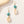 Turquoise Stone Starfish Pearl Drop Earrings